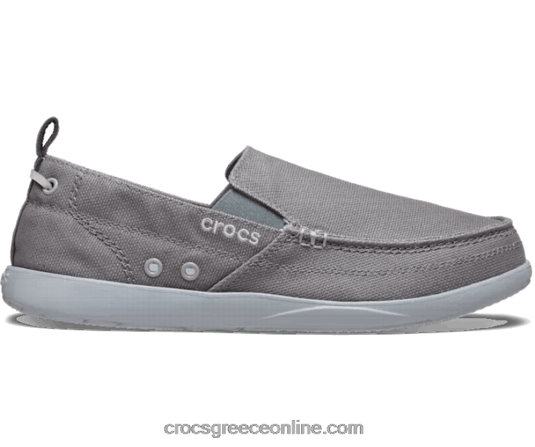 άνδρες walu slip-on σχιστόλιθος γκρι/ανοιχτό γκρι BPZ6D1312 Crocs
