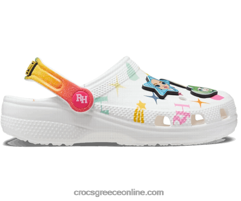 παιδιά νήπιο κλασικό ουράνιο τόξο ψηλό τσόκαρο πολυ BPZ6D1379 Crocs