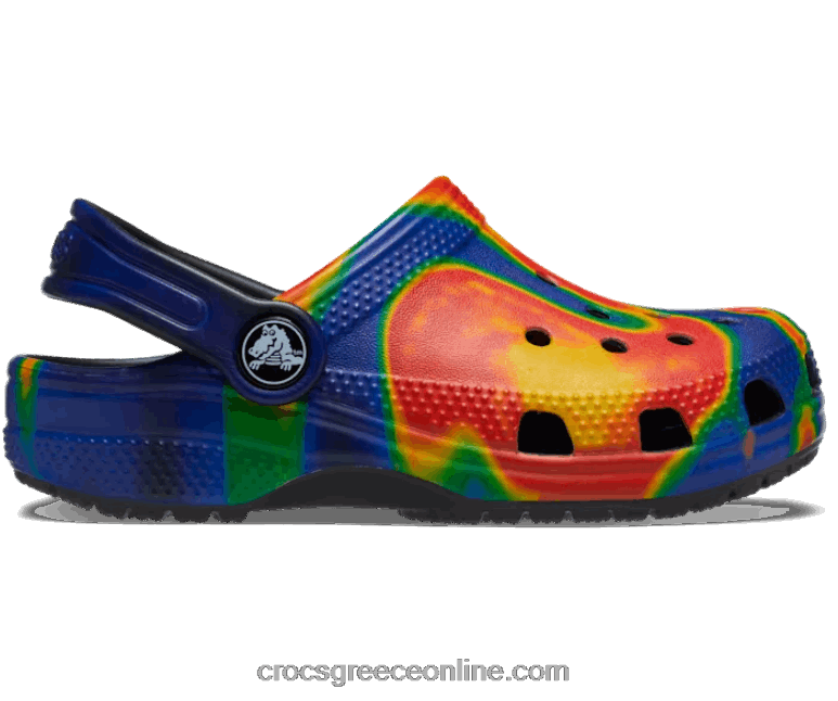 παιδιά νήπιο κλασικό σολάριουμ τσόκαμα μαύρο/ναυτικό BPZ6D1430 Crocs