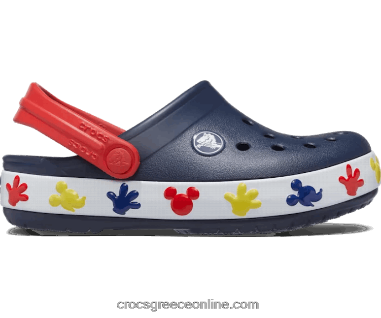 παιδιά νήπιο διασκεδαστικό εργαστήριο disney mickey φώτα φράξιμο ΠΟΛΕΜΙΚΟ ΝΑΥΤΙΚΟ BPZ6D1334 Crocs