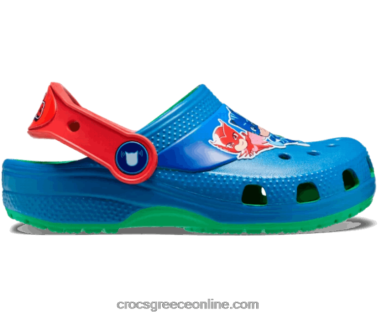 παιδιά νήπιο κλασικές μάσκες pj φράξει πράσινο γρασίδι BPZ6D1361 Crocs