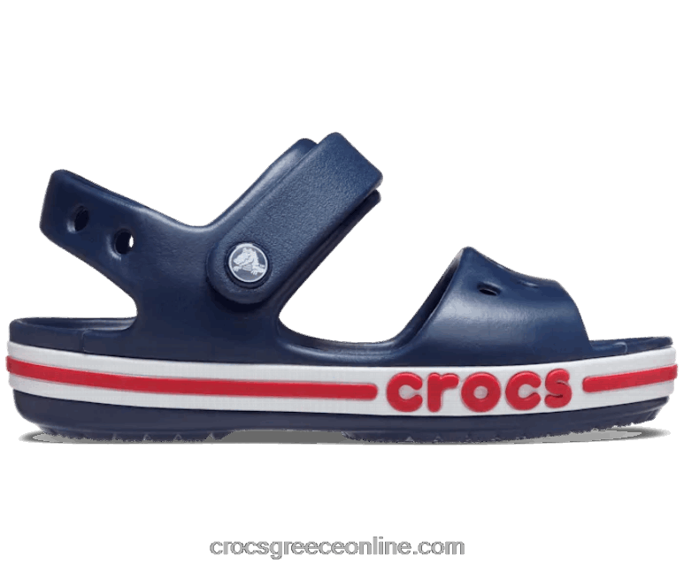 παιδιά σανδάλι bayaband ναυτικό/πιπέρι BPZ6D1637 Crocs
