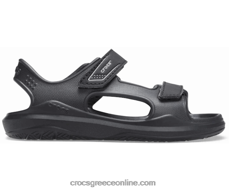 παιδιά σανδάλι swiftwater expedition μαύρο/γκρι σχιστόλιθο BPZ6D1641 Crocs