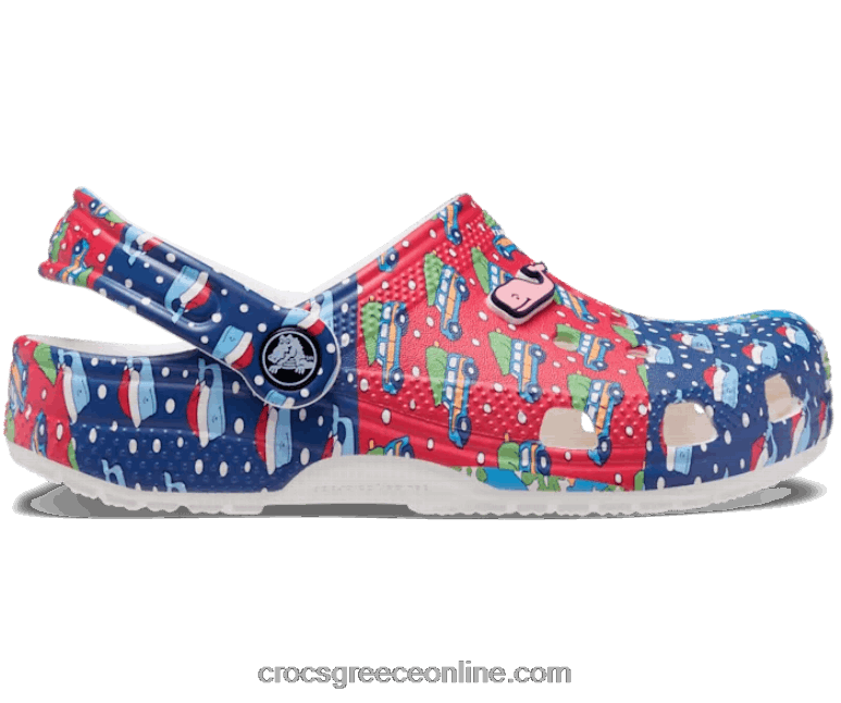 παιδιά κλασικά αμπέλια βουλώνουν λευκό/πολλαπλό BPZ6D1494 Crocs