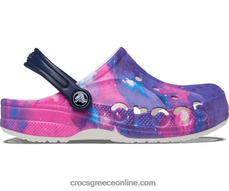 παιδιά τσόκαμα εμπριμέ baya λευκό/πολλαπλό BPZ6D1575 Crocs