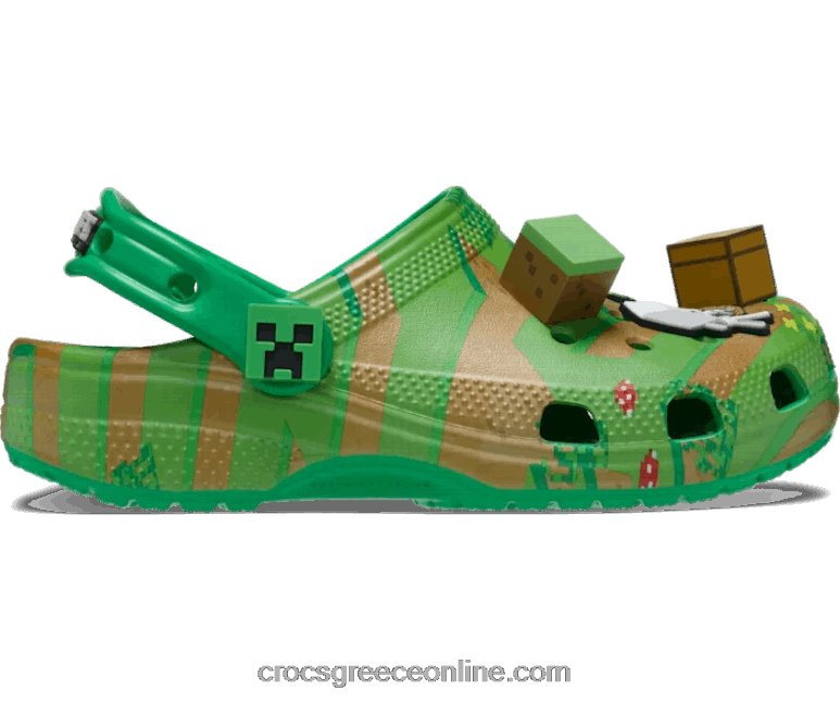 παιδιά minecraft ανυψωμένο φράγμα πολυ BPZ6D1567 Crocs