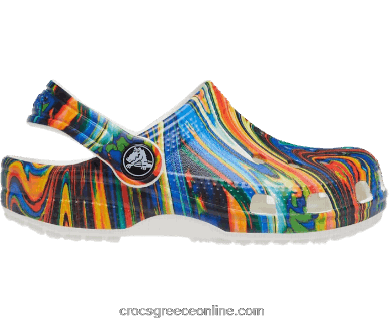 παιδιά κλασικό out of this world ii clog φωτεινό κοβάλτιο/λευκό BPZ6D1535 Crocs