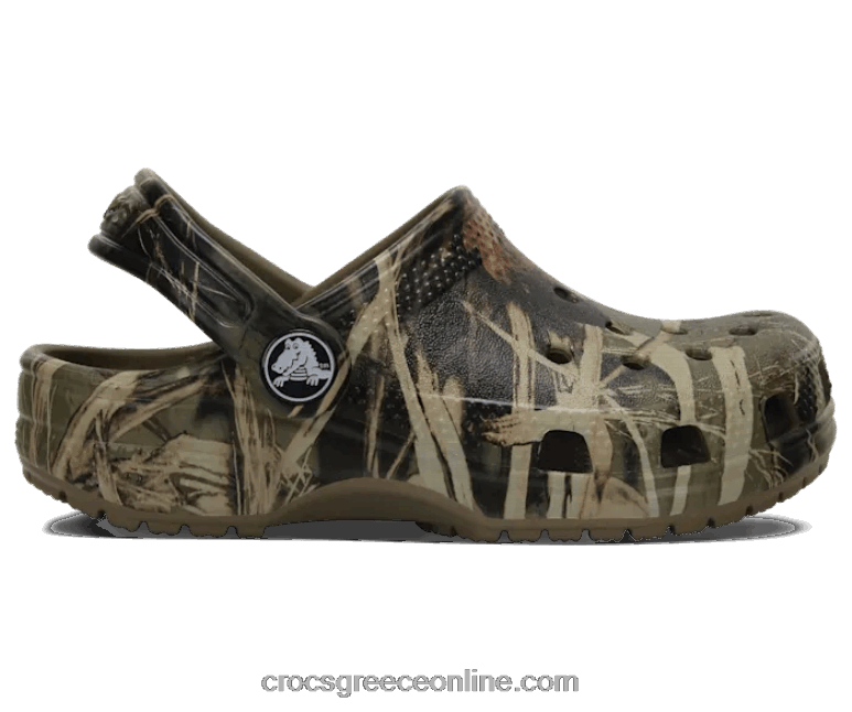 παιδιά κλασικό τσόκαρα realtree χακί BPZ6D1568 Crocs