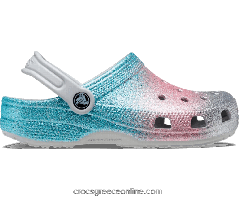 παιδιά κλασικό γκλίτερ τσόκαμα shimmer/multi BPZ6D1588 Crocs